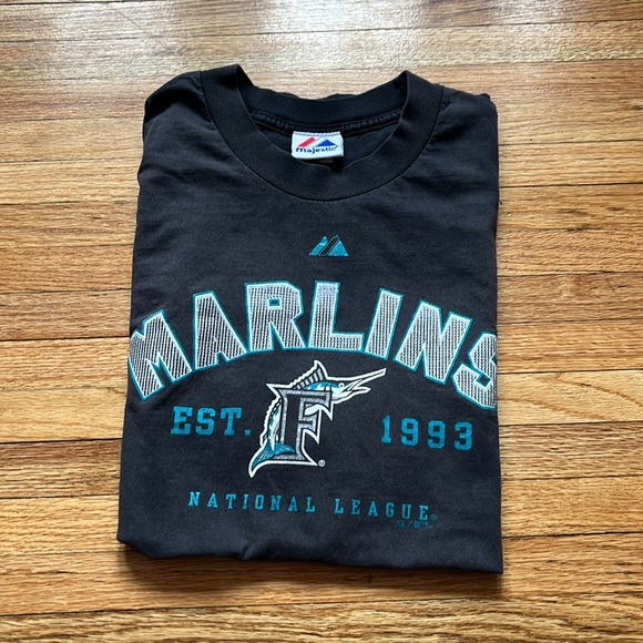 Vintage Flordia Marlins T-Shirt / Large / MLB - Picture 7 of 8